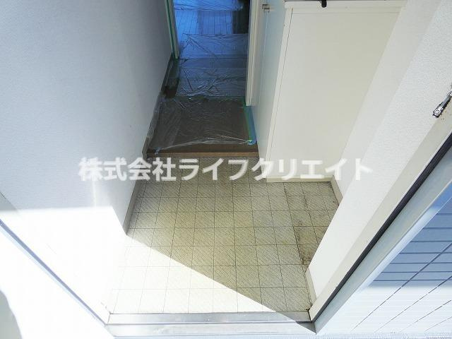 プライム伊藤の玄関