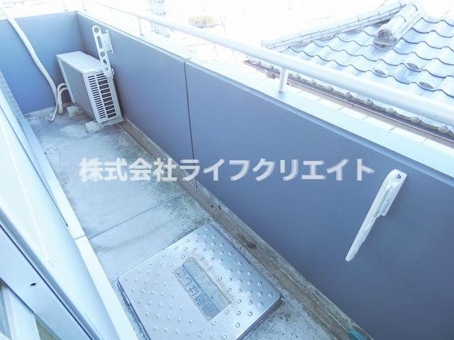 プライム伊藤のバルコニー