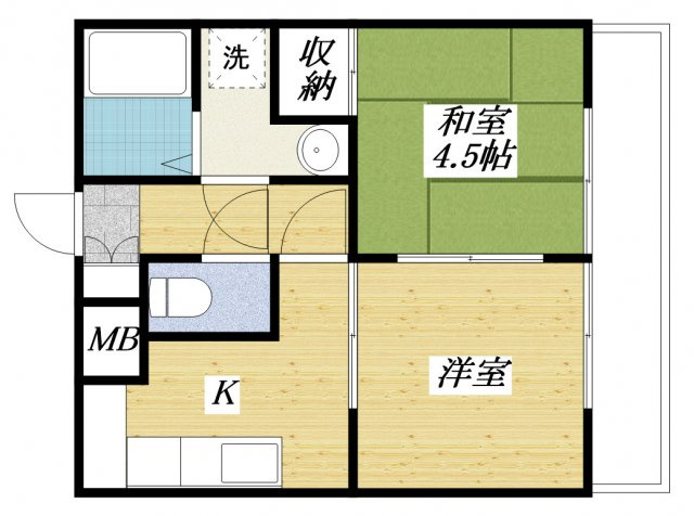 プライム伊藤の間取り
