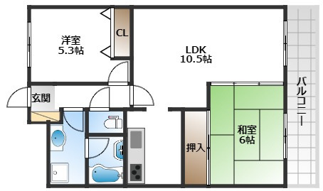 【間取り】 | シプレハイツ