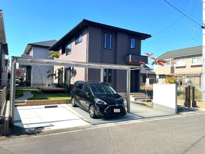 【外観】 | 牛久市中央３丁目 | 総タイル貼の2ｘ4住宅