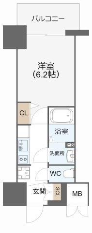 【間取り】 | ArtizA新大阪D.C.
