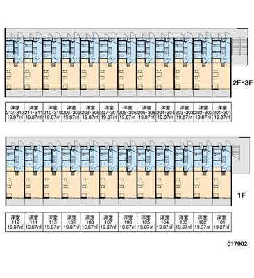 【区画図】 | ツインハイツＢ