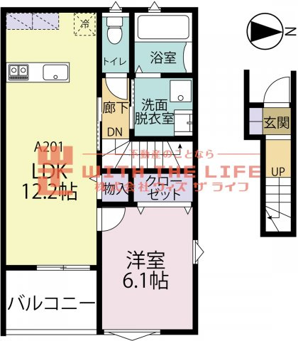 リッツ藤光A棟【キャンペーン対象物件】の間取り