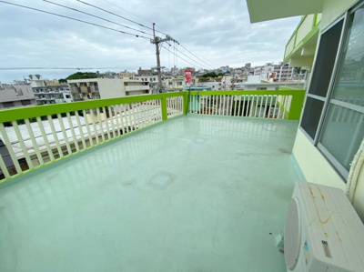 【バルコニー】 | コーポ上運天 | コーポ上運天★那覇市字国場エリア