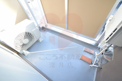 【バルコニー】 | ビレッジハウス葛ノ葉8号棟