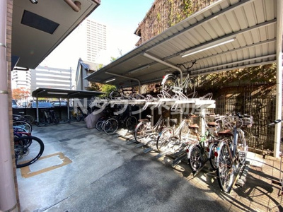 【その他共用部分】 | プレサンス名古屋駅前アクシス | 駐輪場です