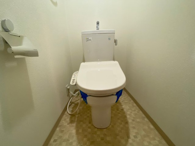 【トイレ】 | プレサンス名古屋駅前アクシス | 落ち着いた色調のトイレです