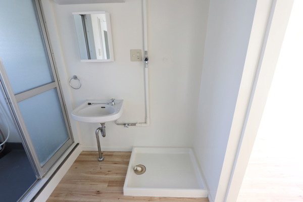 ビレッジハウス筑後1号棟の洗面所|ビレッジハウスの同一物件・同一タイプの間取りの写真です