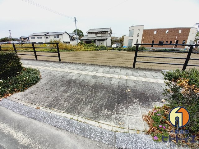 八女市本町土地の外観