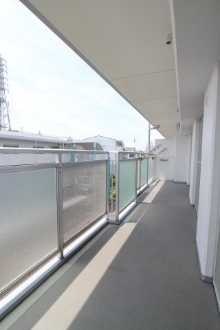 井吹東シティコートのバルコニー|井吹東シティコート