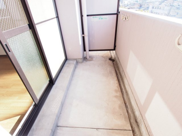 カーサ大正2NDのバルコニー