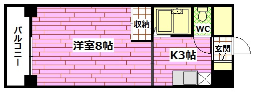 カーサ大正2NDの間取り