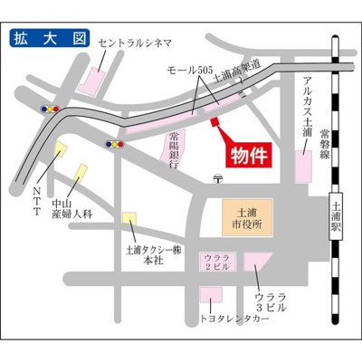 【地図】 | 大和町5-17テナント