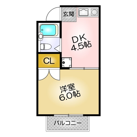 【間取り】 | ルミエール須磨