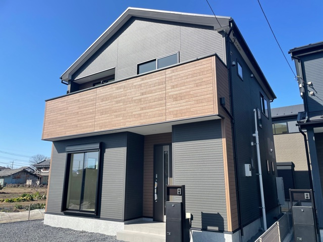 上里町七本木21-1期（全3棟）2号棟の外観|建物完成済みでございます。お部屋のご内覧可能でございます。お気軽にお問合せ下さいませ(^▽^)/