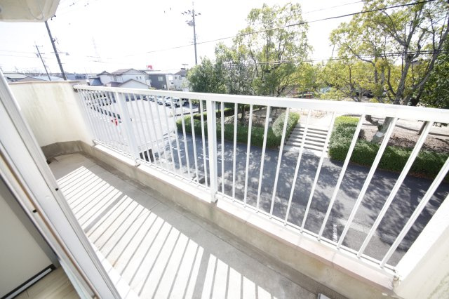 メゾンパークアベニューのバルコニー