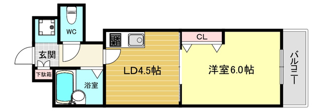 【間取り】 | ベルメゾン西宮