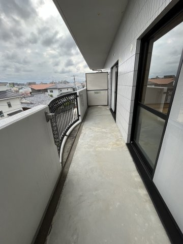 布施マンションIIのバルコニー