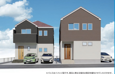 【外観パース】 | 武蔵村山市三ツ藤1丁目/新築戸建て