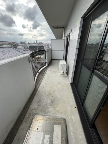 布施マンションIIのバルコニー