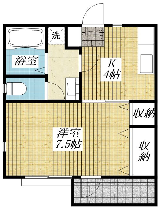 リバーサイドⅢの間取り