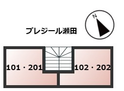 【区画図】 | プレジール瀬田