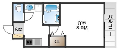 【間取り】 | コスモスハイツ