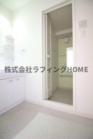 久留米市中央町の賃貸マンションの洗面所|洗面所です