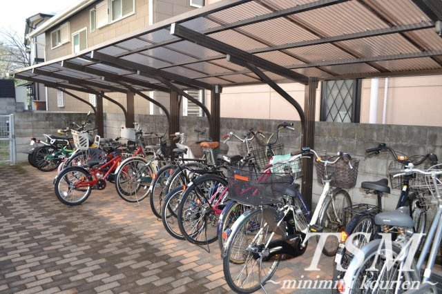 カルチェ清水谷のその他共用部分|敷地内駐輪場