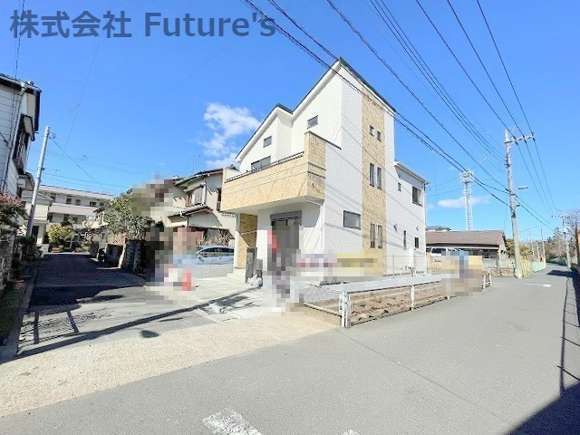 八潮市大曽根　新築戸建　全1棟の外観|同会社施工例になります。