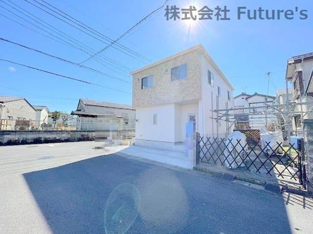 八潮市大曽根　新築戸建　全1棟の外観|同会社施工例になります。
