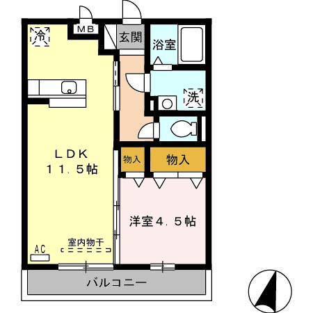 【間取り】 | グランシャリオ御園