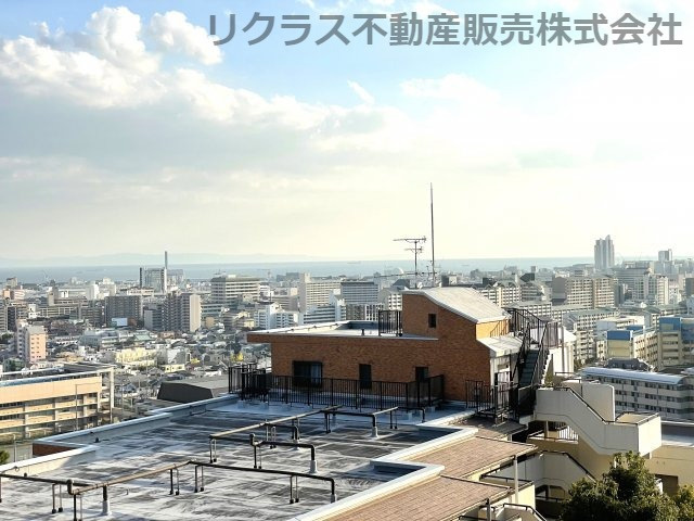 会下山サンシャインの展望|バルコニーからはオーシャンビューの眺望です
