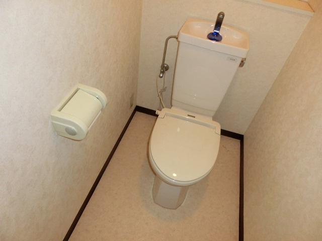 大阪市西淀川区姫島３丁目の賃貸マンションのトイレ