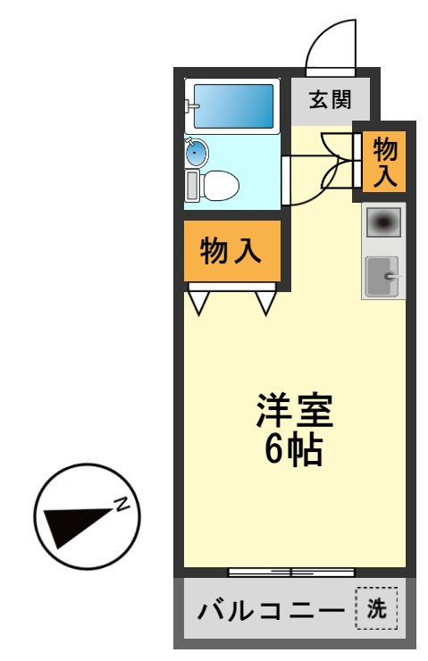 ビューパレス高砂の間取り
