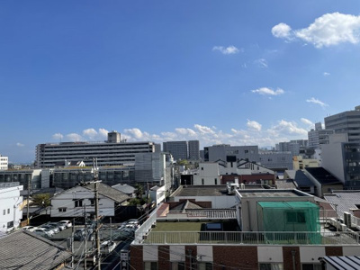 【展望】 | サンメゾン大津エルド | 南東バルコニーからの眺望