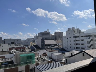 【展望】 | サンメゾン大津エルド | 南東バルコニーからの眺望
