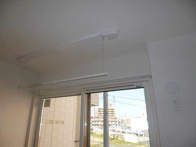 RESIDENCE阿知の設備|室内物干し