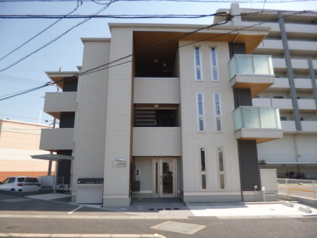 倉敷市阿知１丁目のアパートの外観