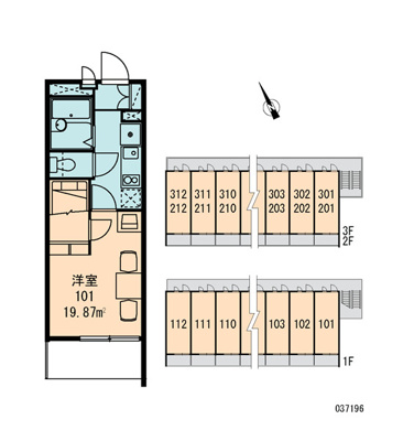 【区画図】 | ＯＺＯＮＥ