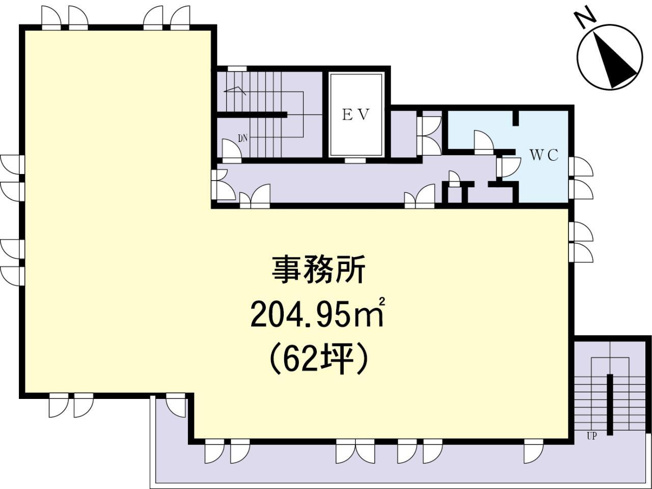 【間取り】 | SHIRAHOビルⅢ
