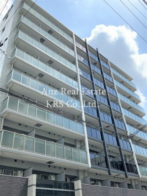 【外観】 | エスリード中之島ザ・コア | スタイリッシュな外観の新築マンションです♪