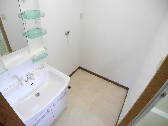 ハイツ吉和Ⅰの洗面所|※左右反転タイプの間取りです※