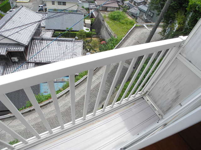 カリーナ泉のバルコニー