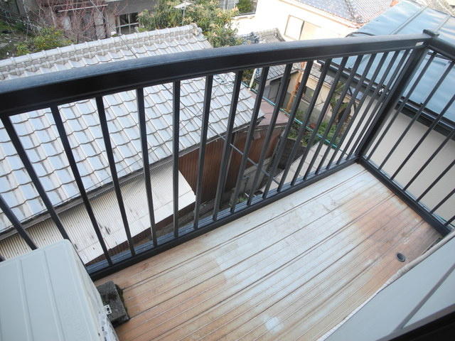 カーサヴェルデ梁川のバルコニー|別部屋の写真です