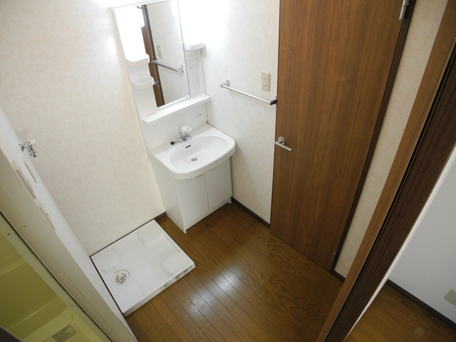スカイコート西山の洗面所