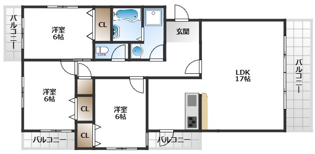 【間取り】 | パークアベニュー