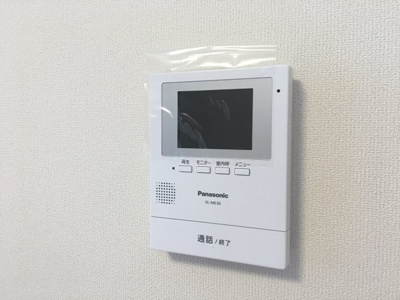 【セキュリティ】 | Casa美輪Ⅰ | カメラ付きインターホンでセキュリティ対策！