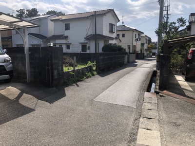 【前面道路含む現地写真】 | 売地　高知市種崎　＠5